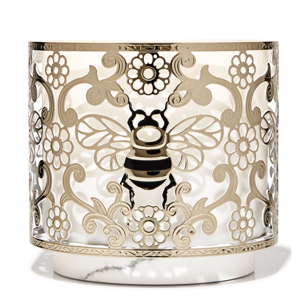 Bath & Body Works  Elegant Bee 3-Wick Candle Holder